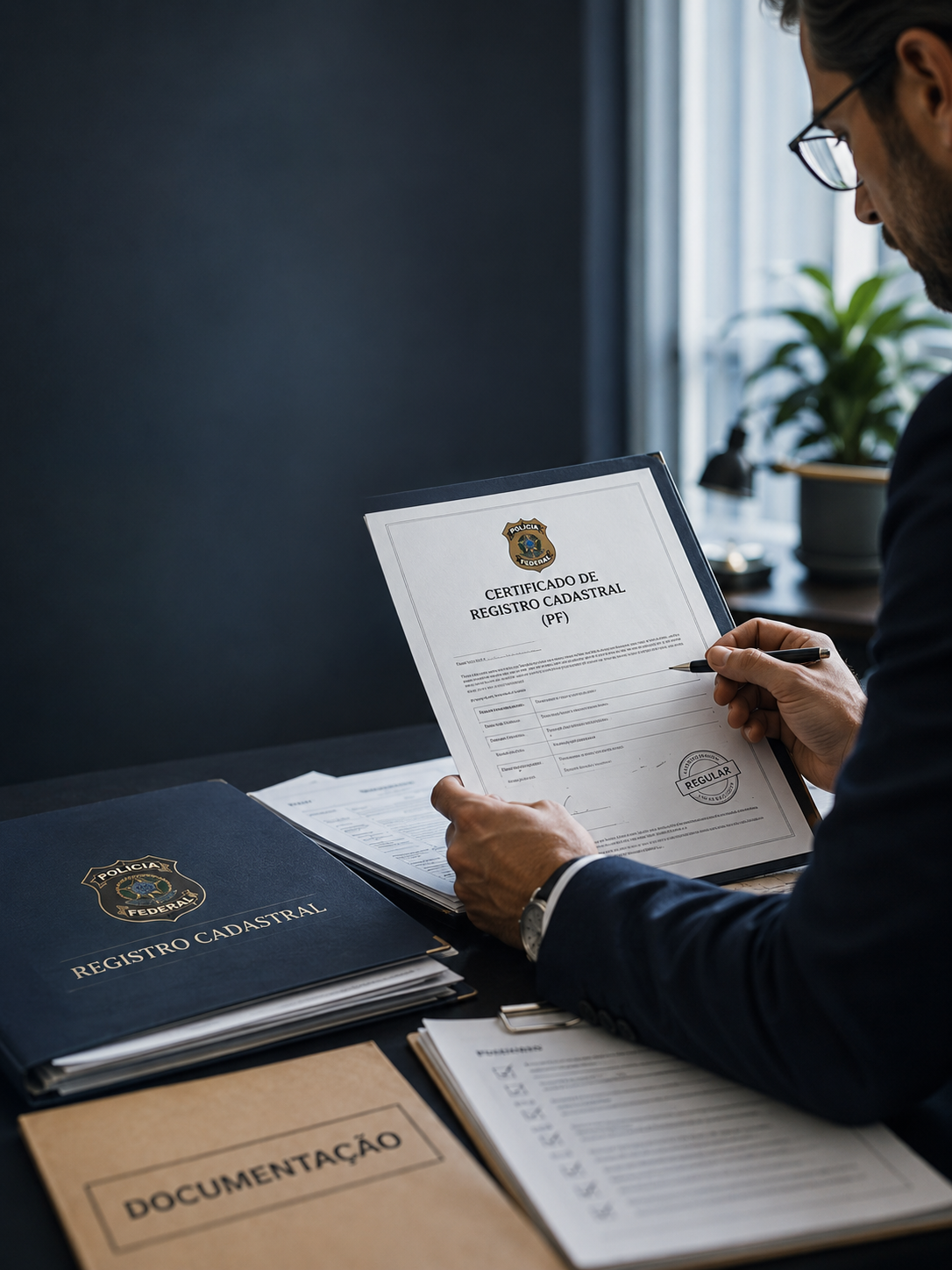 Certificado de Registro Cadastral junto à Polícia Federal