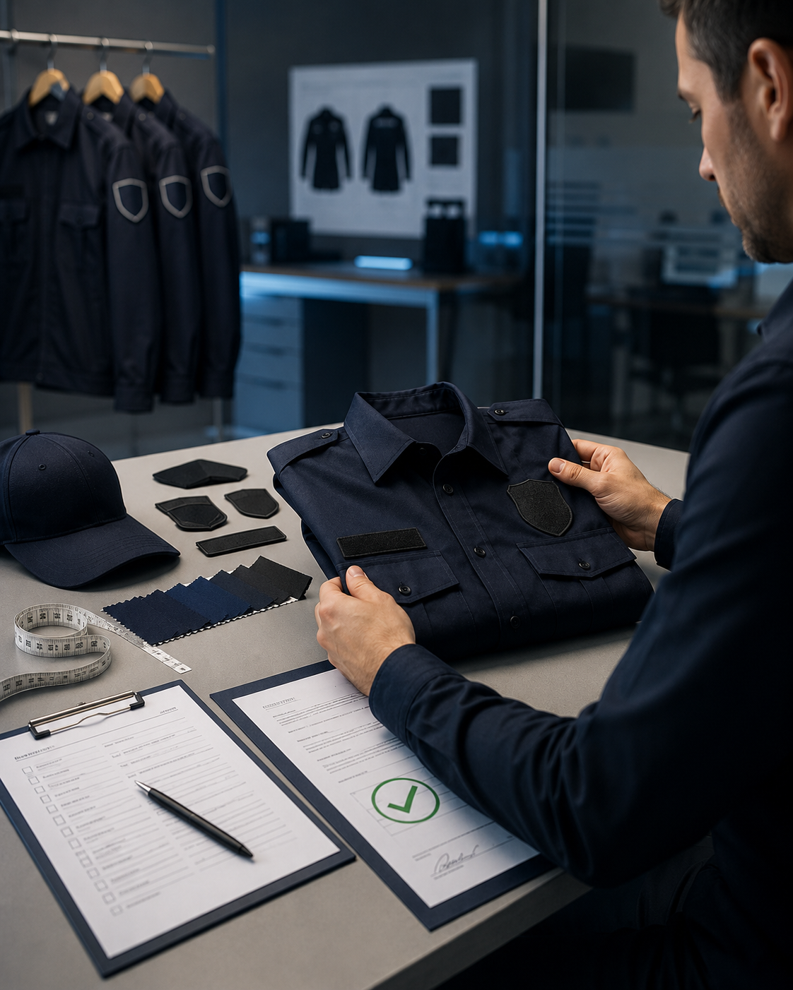 Avaliação de uniformes para homologação